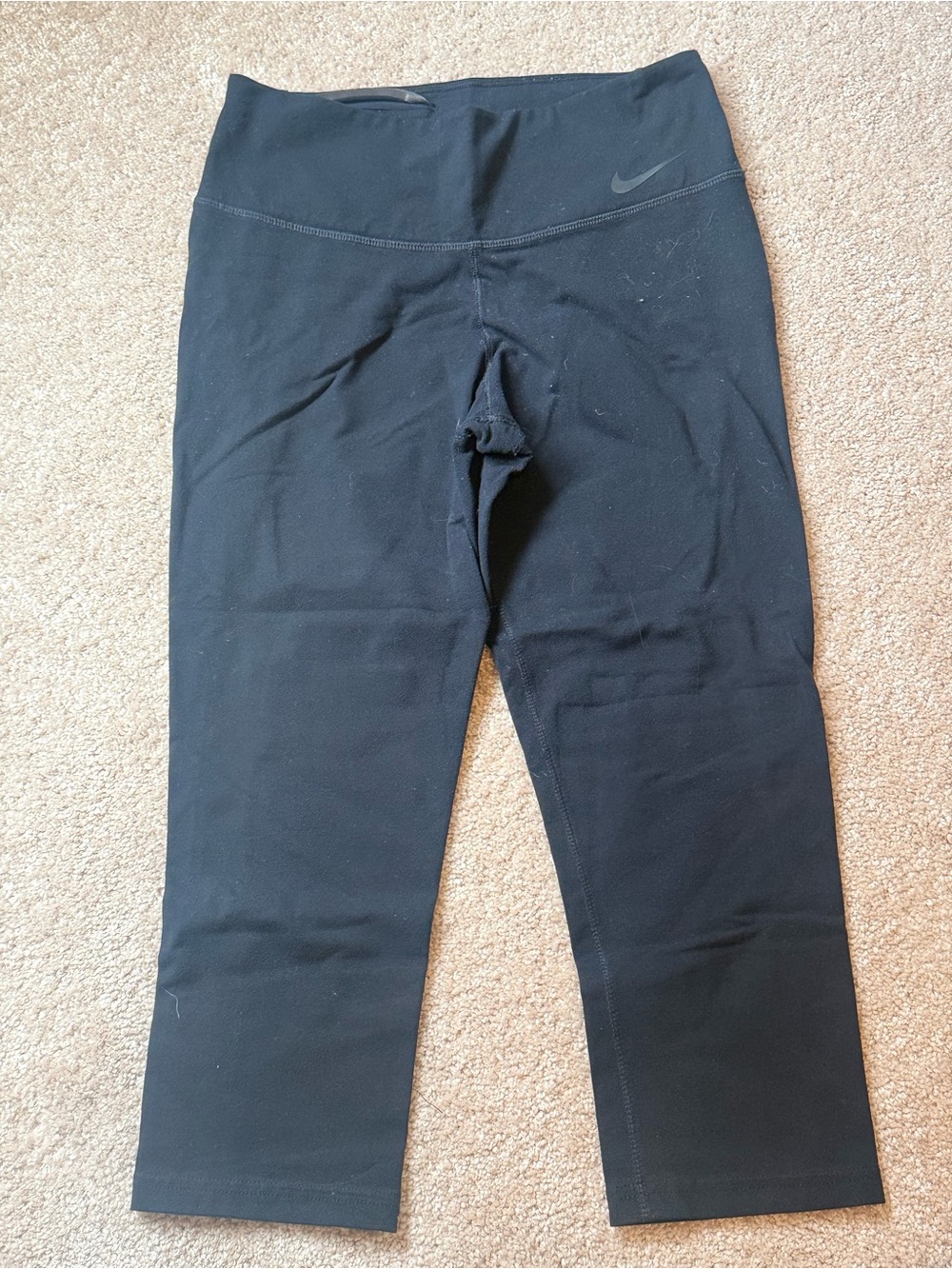 Nike Black Capri Athletic Leggings